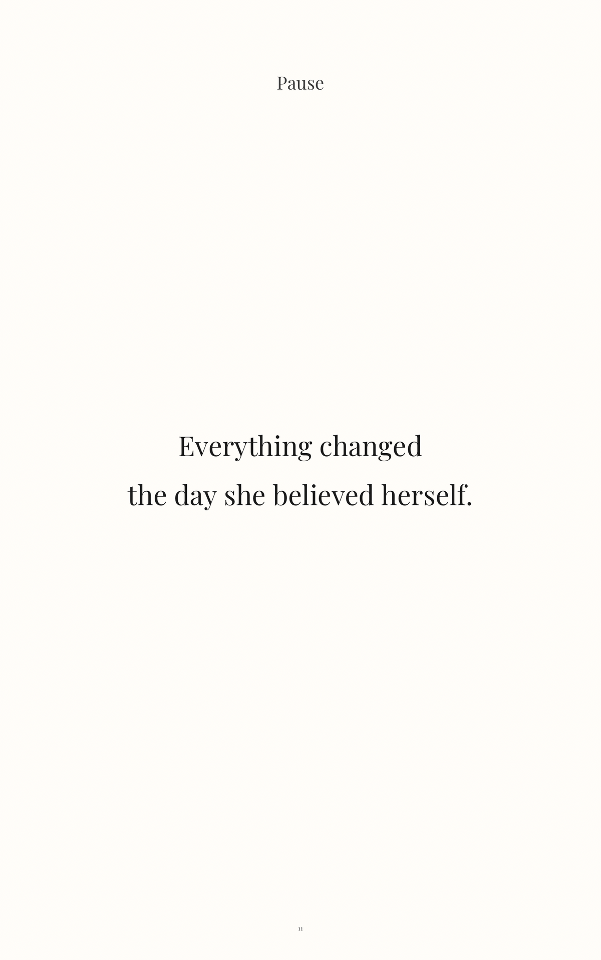 She Knows — Because Deep Down, She Always Did